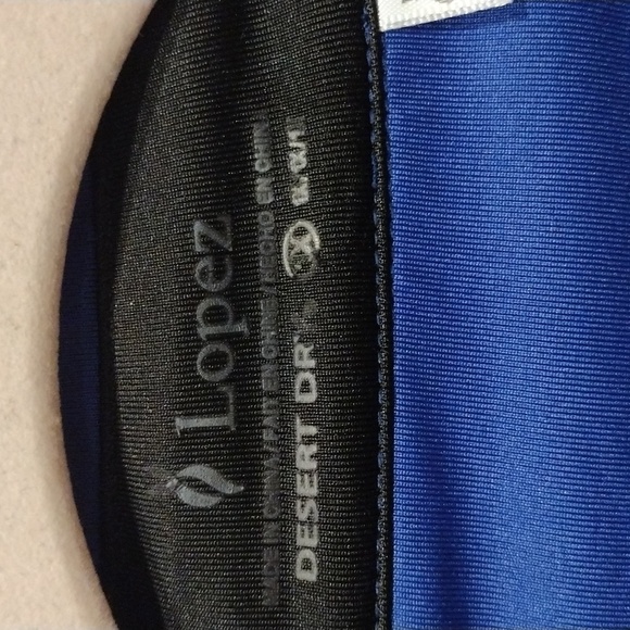 Nancy Lopez Ladies Attract Royal Blue Embellished Half Sleeve Golf Polo Sz 1X - Picture 2 of 6